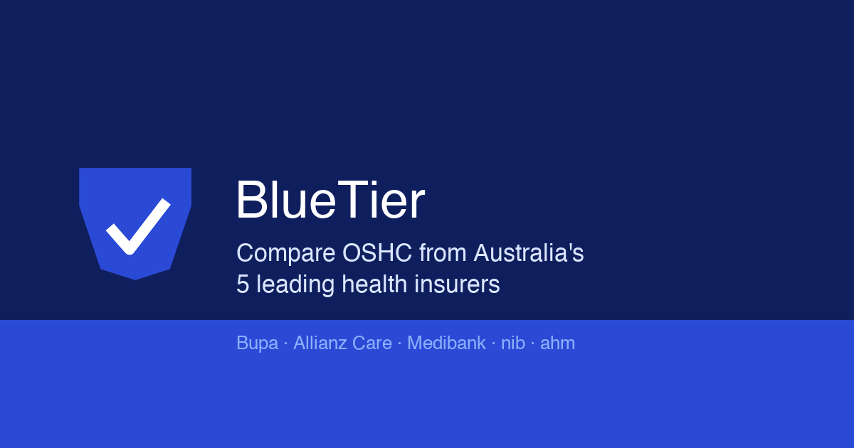 BlueTier OSHC comparison